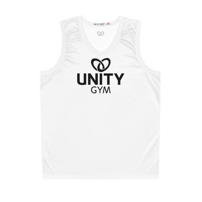 Logo Basketball Jersey - White