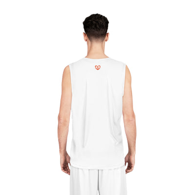 Burpee Basketball Jersey - White