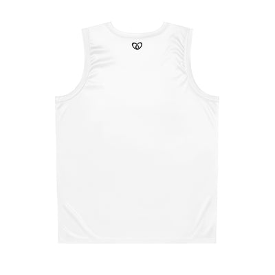 Logo Basketball Jersey - White