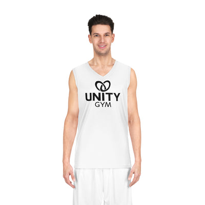 Logo Basketball Jersey - White