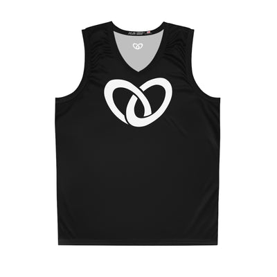 Unity Rings Basketball Jersey - Black