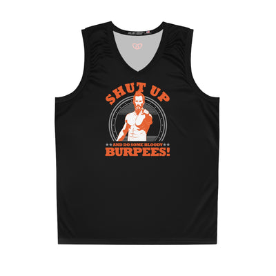 Burpee Basketball Jersey - Black